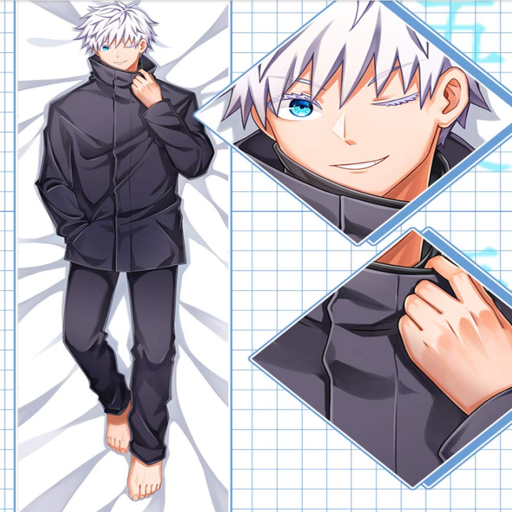 Amazon.co.jp: 呪術廻戦 五条悟 グッズ 両面プリント 等身大 抱き枕